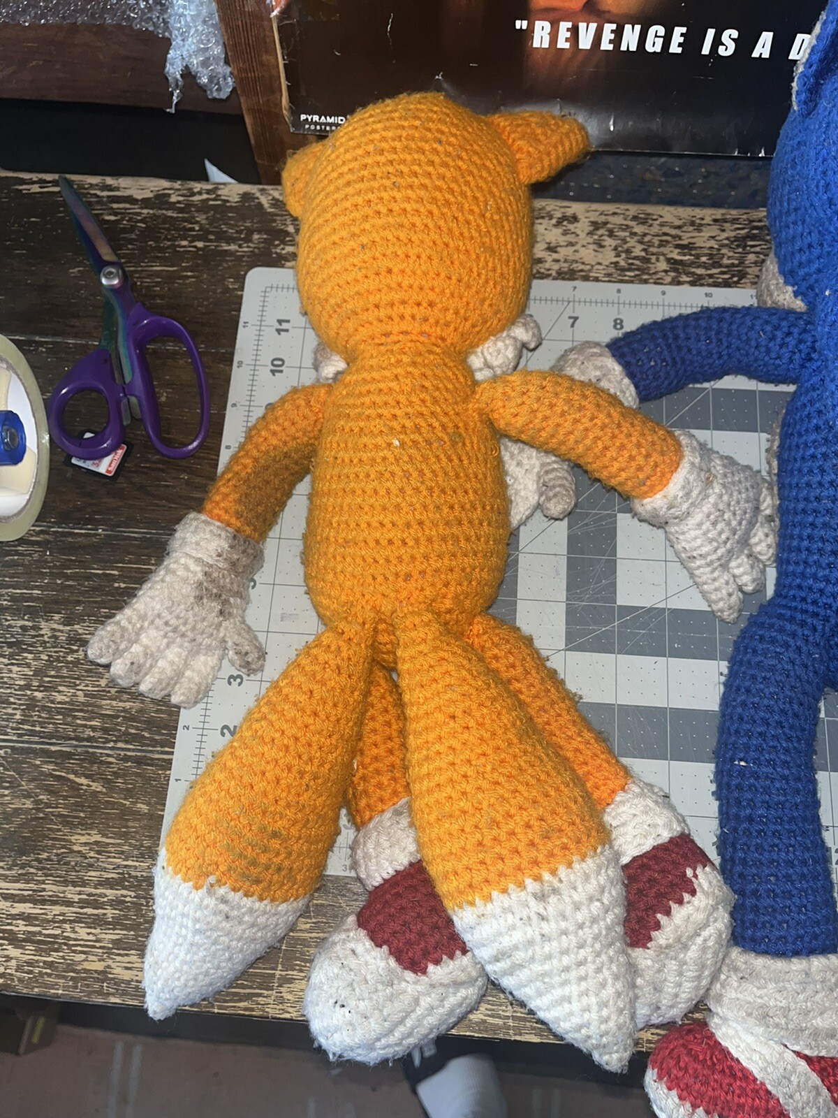 Sonic Tails Baby/toddler Crochet Pattern NOT Complete Item 