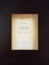 Elio Pagliarani: Cronache e altre poesie Schwarz Giuseppe Migneco 116/500 I ed.