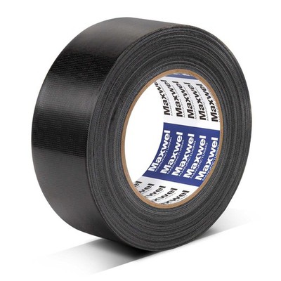 Black Duct Tape Heavy Duty - 1.88 in 50 YDS Waterproof No Black