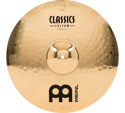 Meinl Classics Custom Brillant 18'' Medium Crash Becken Cymbal Schlagzeug Drums
