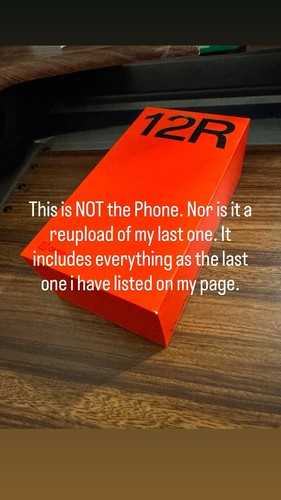 OnePlus 12R 256GB + 16GB Cool Blue Box Only