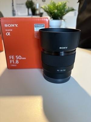 Sony Alpha SEL50F18 50mm f/1.8 FE E-Mount Objektiv