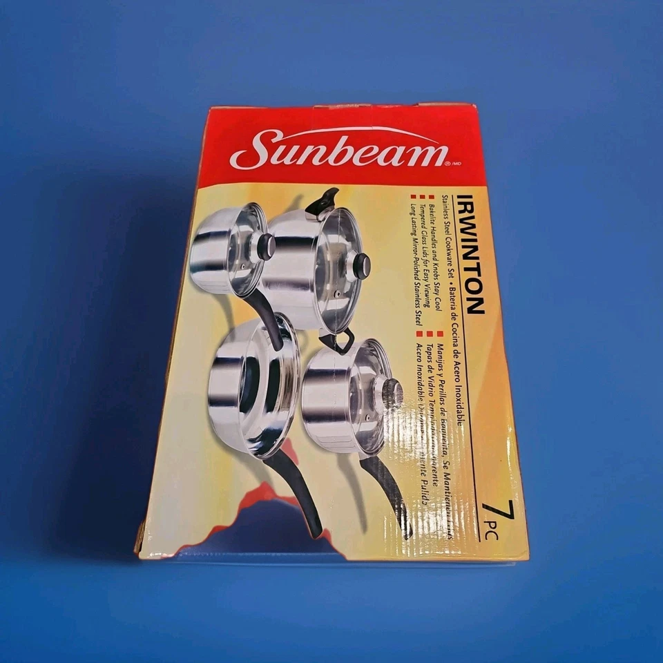 Juego de utensilios de cocina de acero inoxidable Sunbeam "Irwinton" de 7 piezas Foto 3 de 4