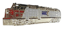 Railroad Pin RARE Lg Vintage Lapel Pin Amrak Engine Rail Train Car Pin RR Pins