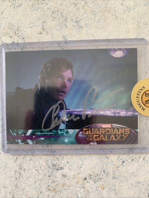 Chris Pratt Auto Card!! Certificate Of Authenticity Is included see pictures!!!!