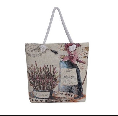 Extra Large Canvas Tote Bag   Stylish Everyday Carryall for Travel & Shopping