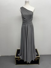 David s Bridal Grey Dress size 4