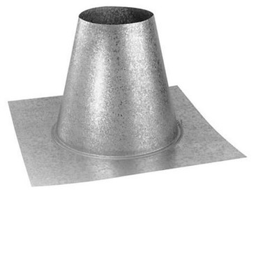 DuraVent 58DVA-FF 5'' x 8'' DirectVent Pro - Galvanized Flat Roof - Galvanized