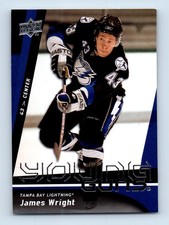 2009-10 Upper Deck Young Guns ! James Wright Rookie Tampa Bay Lightning #243