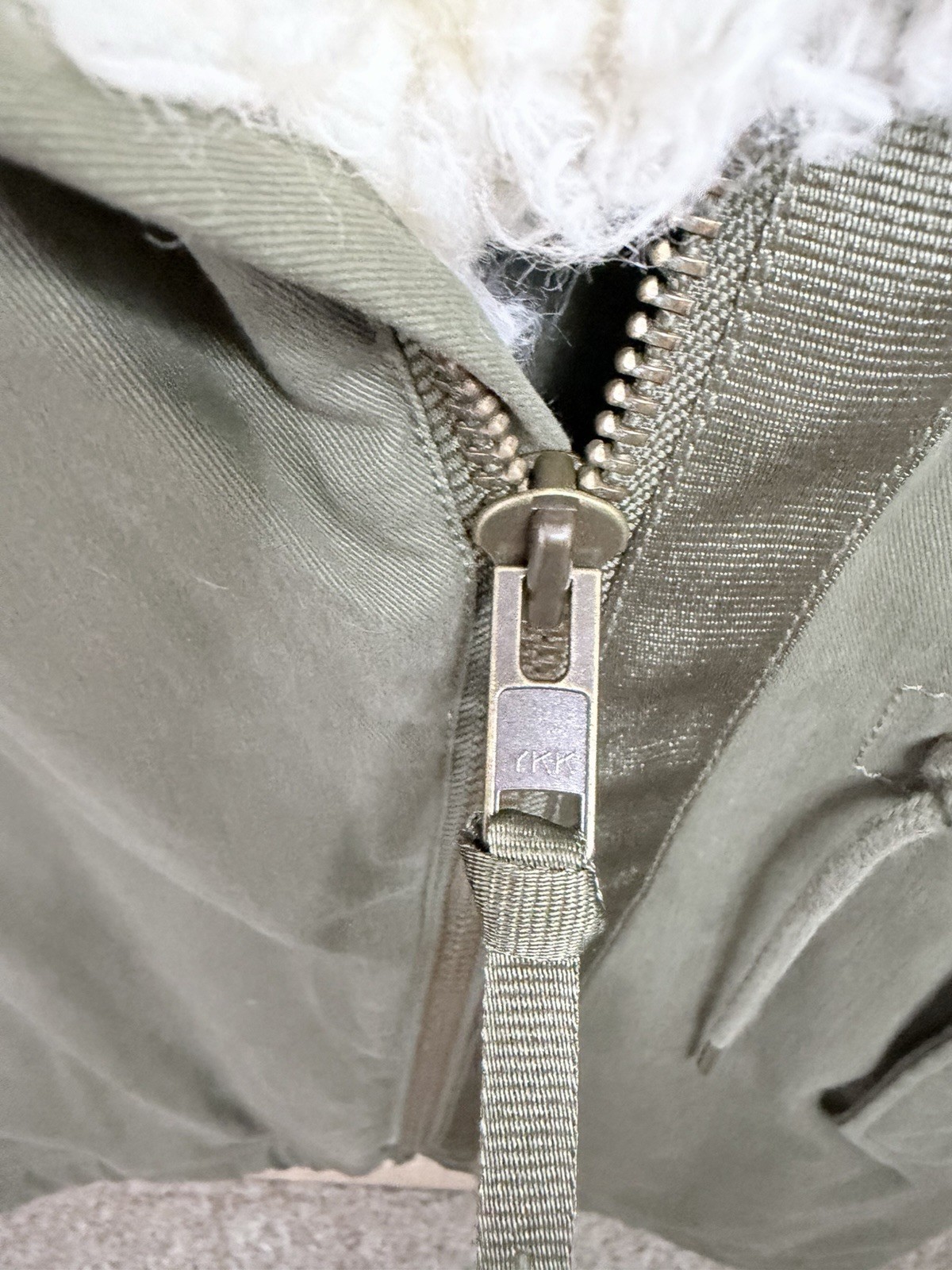 GAP Cold Control PRIMALOFT Army Green Winter PARK… - image 9