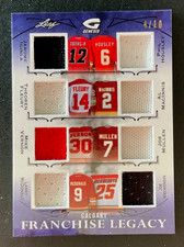 2016 Leaf Genesis Franchise Legacy #FL-01 Calgary 4/10 Fleury Iginla MacInnes +