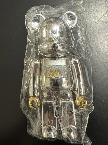 Bearbrick Series 42 SUPER Secret Sorayama Hajime 20th Silver be@rbrick 100% rare