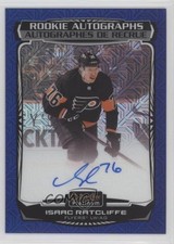 2022-23 O-Pee-Chee Platinum Rookie Blue Traxx Isaac Ratcliffe #R-IR Auto 0bn4