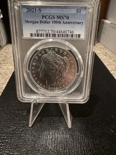 2021-S Morgan Dollar 100Th Anniversary PCGS MS-70
