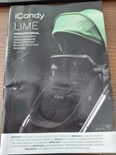 iCandy Lime pushchair and pram travel system - really good condition