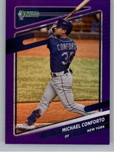 2021 Donruss MLB PA Baseball HOLO PURPLE Trading Cards PFL 151-262 W/Variants