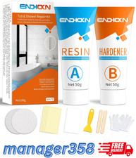 Bath Repair Kit | White Enamel, Porcelain, Acrylic, Fiberglass, Ceramic Sink -UK