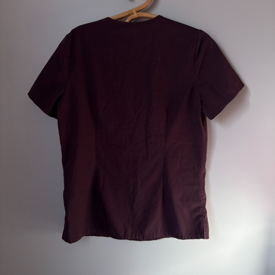 Figs Brown Technical Collection Short Sleeve Scru… - image 2