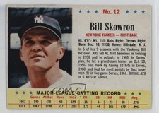 1963 Post Bill Skowron Moose Skowron #12 0z0n