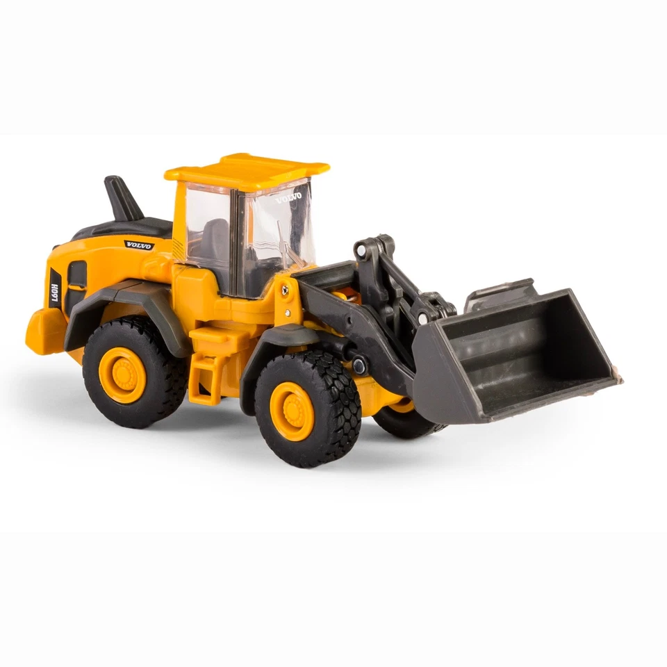 NEW RAY VOLVO L60H FRONT LOADER YELLOW DIE CAST MODEL NEW IN BOX 13cm - Image 2 of 4