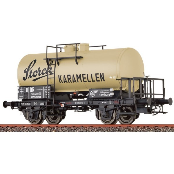 Brawa 50798 H0 Kesselwagen Z P, DR Brit-Us Zone, Ep.Iii 'Storck' H0 + Neu-image