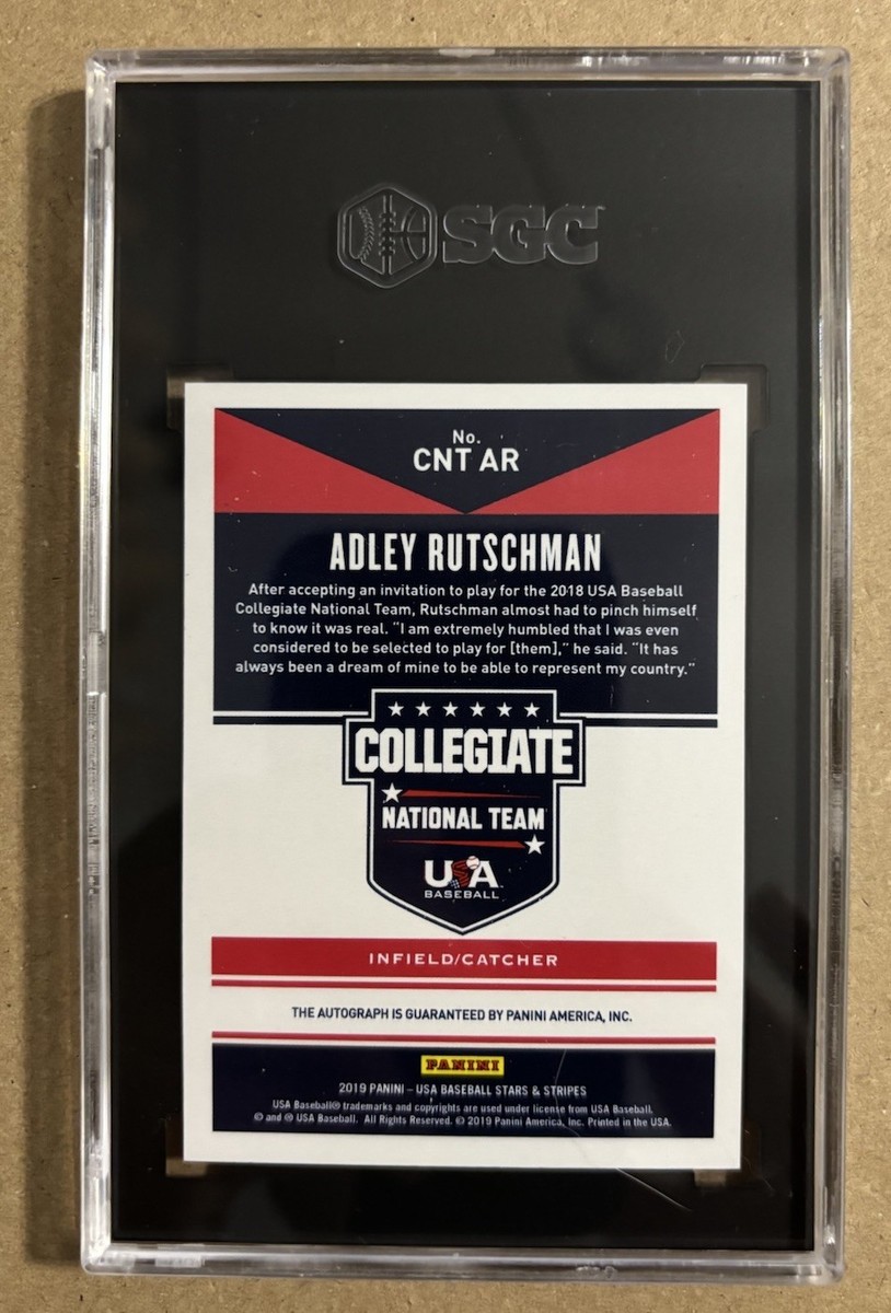 2019 Panini USA Baseball Stars & Stripes - Collegiate National