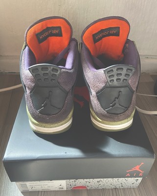 Nike Air Jordan 4 Retro Canyon Purple Größe 38,5 (Original) 