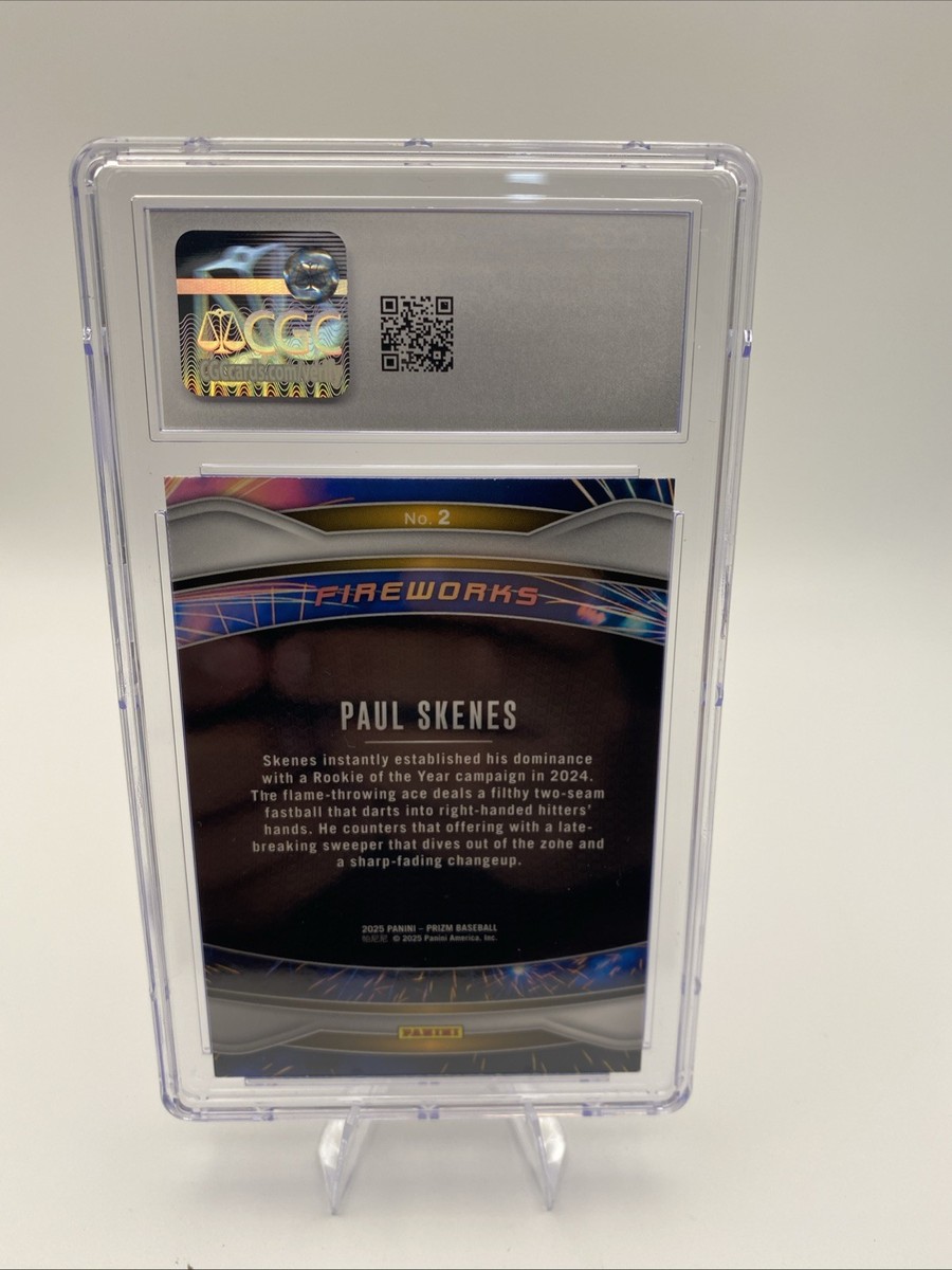 2025 Panini Prizm - Fireworks Paul Skenes, Paul Skenes #2 for sale