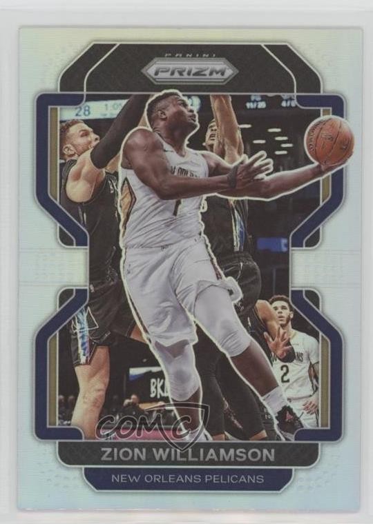 2021-22 Panini Prizm Silver Prizm Zion Williamson #108 12g7