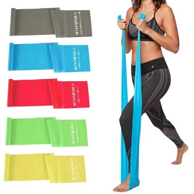5 Pcs Professional Resistance Bands. Latex-Free, Pilates Band, Work Out Bands...