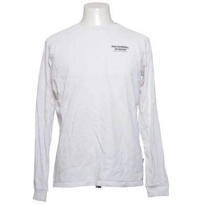Pas Normal Studios, Langarmshirt, Größe: M, Weiß, Bio-Baumwolle, Print #yH6