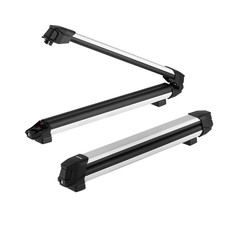 Ski  Snowboard Roof Rack - Carry Up to 6 Pairs of Skis or 4 Snowboards - Alumin
