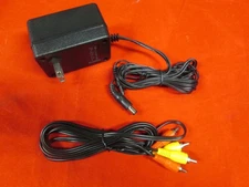 Original NES Hookup Connection Kit AC Adapter Power Cord AV Cable Vintage 0463