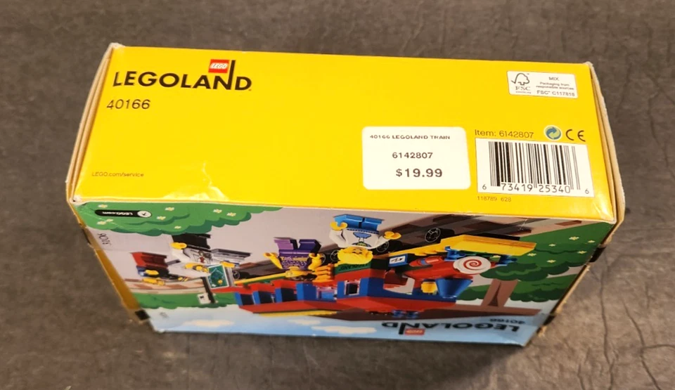 LEGO 40166 Legoland Exclusive Train Parks Brand NEW (Sealed) Free Shipping! - Image 3 of 4