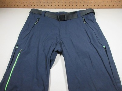 killtec mens solid navy cargo hiking pants Lx30