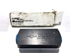 PARKER 9C1200S HYDRAULIC CHECK VALVE 3/4" BSPP 25 GPM 5000 PSI 345 BAR (A-T)