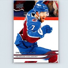 2025-26 Upper Deck Devon Toews #38 Colorado Avalanche