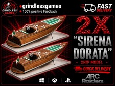 Arc Raiders ?? 2x Sirena Dorata Ship Model ?? ( PS5 / Xbox / PC )