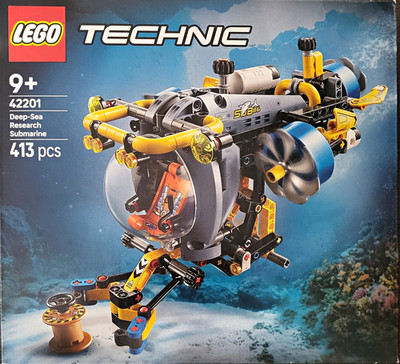 LEGO Technic 42201 Deep-Sea Research Submarine Komplettset 413 Teile ab 9+