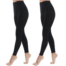 MANZI Footless Tights for Women Dance Tights 40 Denier Semi Opaque Pantyhose ...