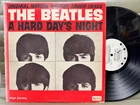 The Beatles Hard Day's Night Pop White Label Promo Mono LP on United Artists