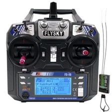 FS-i6 6CH 2.4GHz Radio System RC Transmitter Controller w/FS-iA6 W/ Receiver