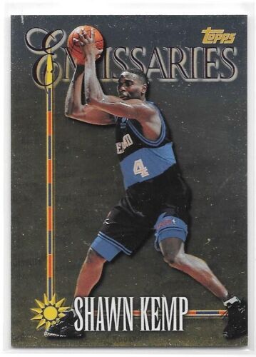 SHAWN KEMP 1998-99 TOPPS EMISSARIES E14 SONICS CLEVELAND CAVALIERS HOF - Picture 1 of 1