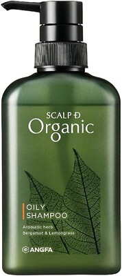 ANGFA Scalp D Organic Shampoo 350ml Men's for Oily skin 