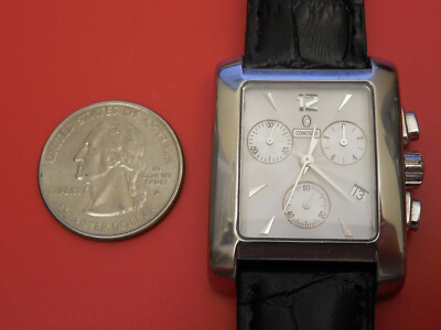 GENUINE CONCORD SOLID STAINLESS STEEL SPORTIVO