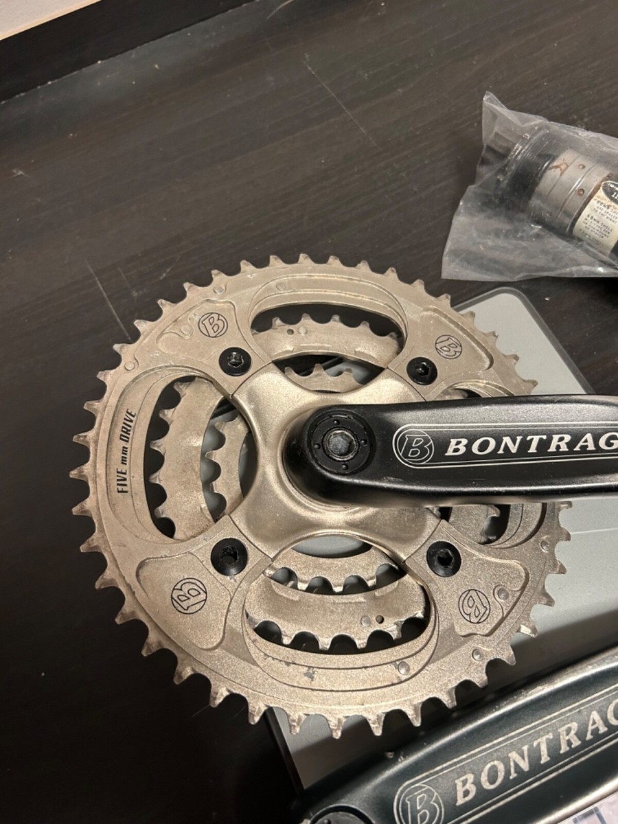 Bontrager Race Lite AL Crankset, 175mm, 44/32/22 AL MTB Crankset