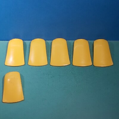 Cape Playmobil Jaune Rigide - Réf. 0154 - Accessoire Figurine D'occasion