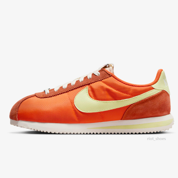 Nike Women's Cortez TXT 'Safety Orange' (HJ9612-800) Expeditedship