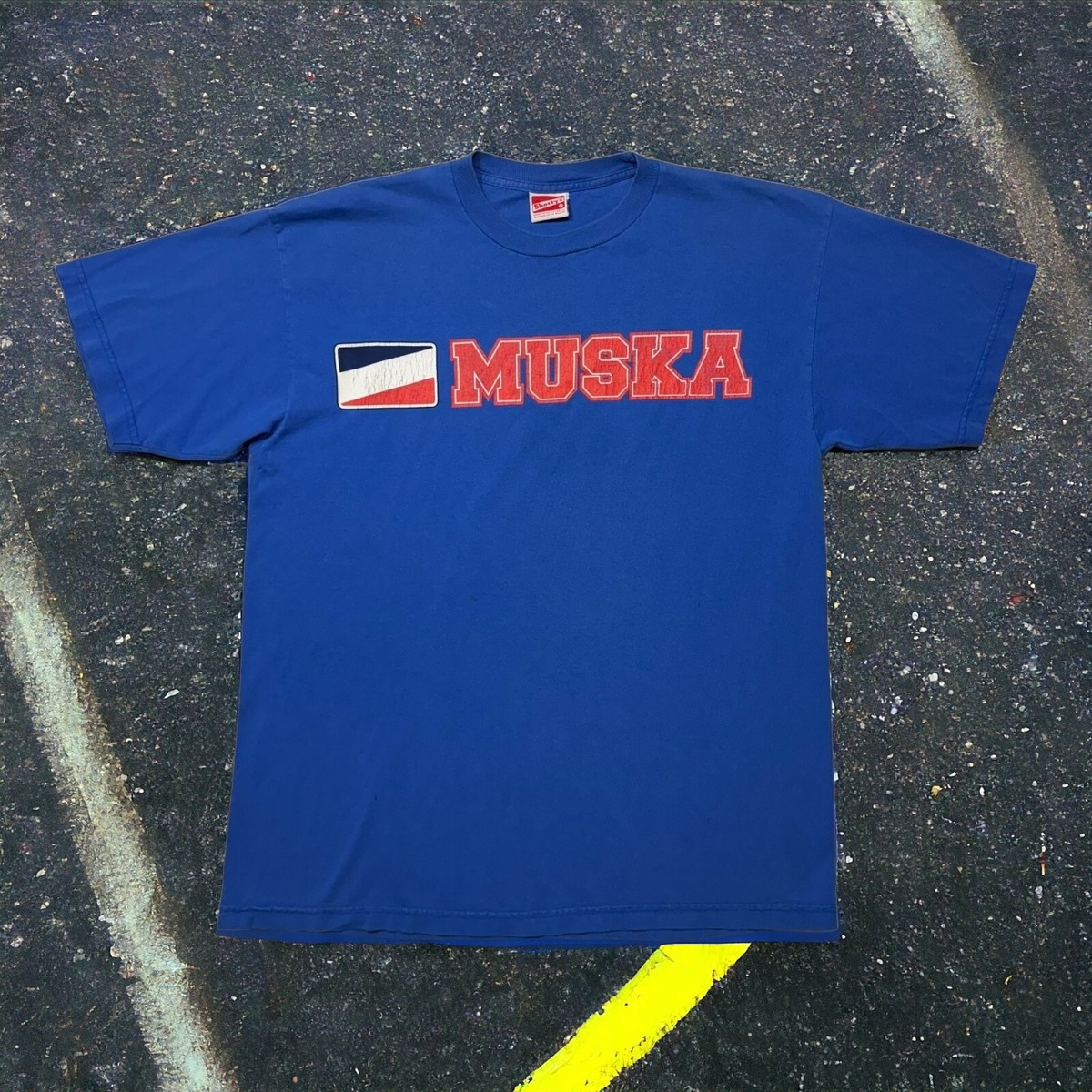 90s USA製 SJOBECK MOON EYES skate tシャツ XL MQT002YE-3T.jpg
