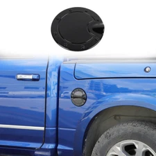 Black Fuel Door Gas Tank Cap Trim Cover for Dodge RAM 1500 2010-2017 Accessories